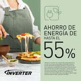 Panasonic NN-DS59NMETG Microondas Combi 4 en 1, Horno Grill, Superficie Plana, 27 Litros, 1000 W, Cocción En Dos Niveles, Sensor Genius, 32 Programas, Bandeja Para Grill, Limpieza Fácil, Negro