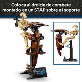LEGO Star Wars 75428 Droide de Combate con STAP - Figura Articulada de Juguete - Decoración del Dormitorio - Regalo para Niños y Niñas de 12+ Años y Adolescentes Fans de La Amenaza Fantasma