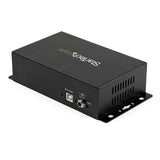 StarTech.com Adaptador Hub Concentrador USB a 8 Puertos Serie RS232 Industrial Montaje en Pared Riel DIN, 8x DB9 Macho, 1x USB B Hembra