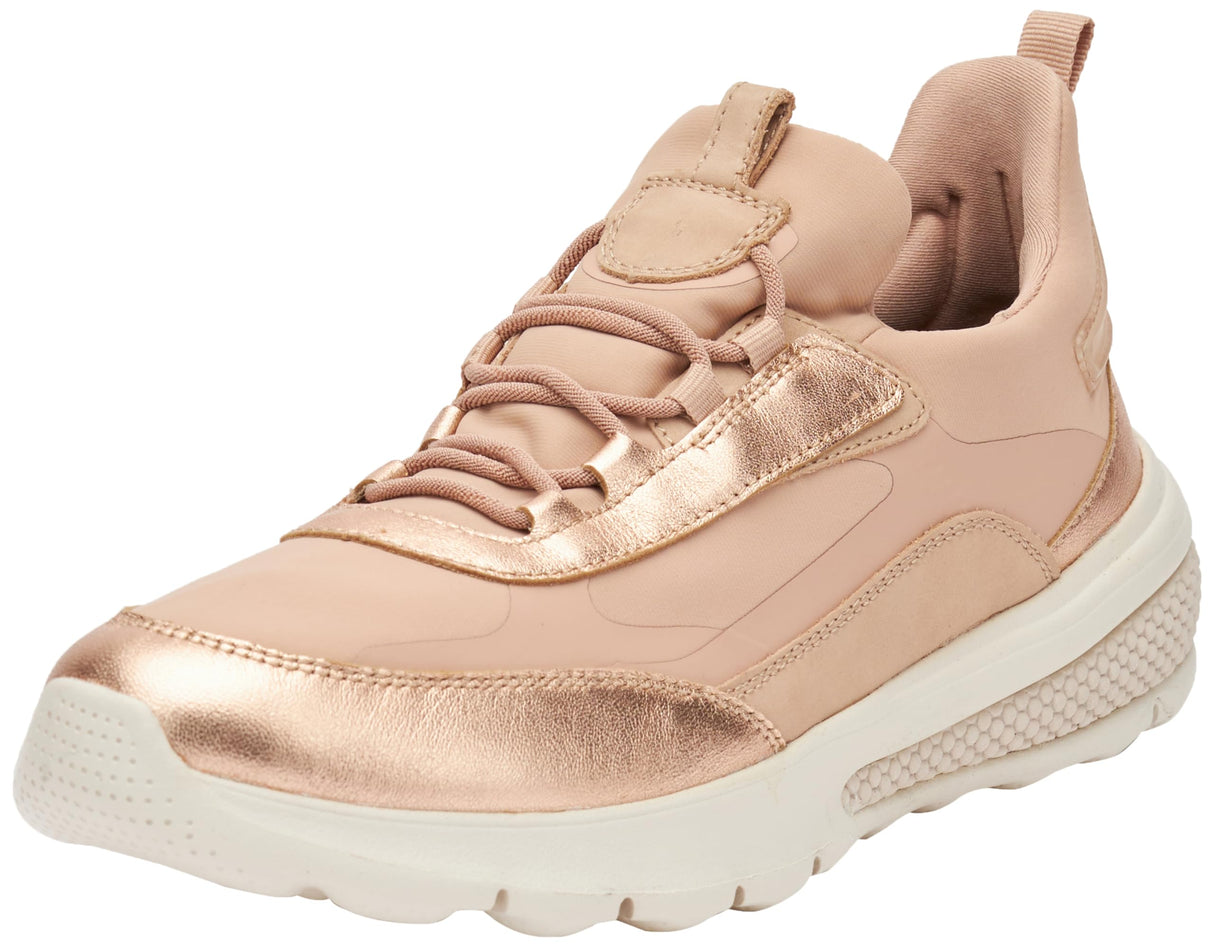 Geox D Spherica Actif A, Zapatillas, Nude Rose Gold, 41 EU