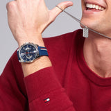Tommy Hilfiger Decker Clock 1791476, para Hombre
