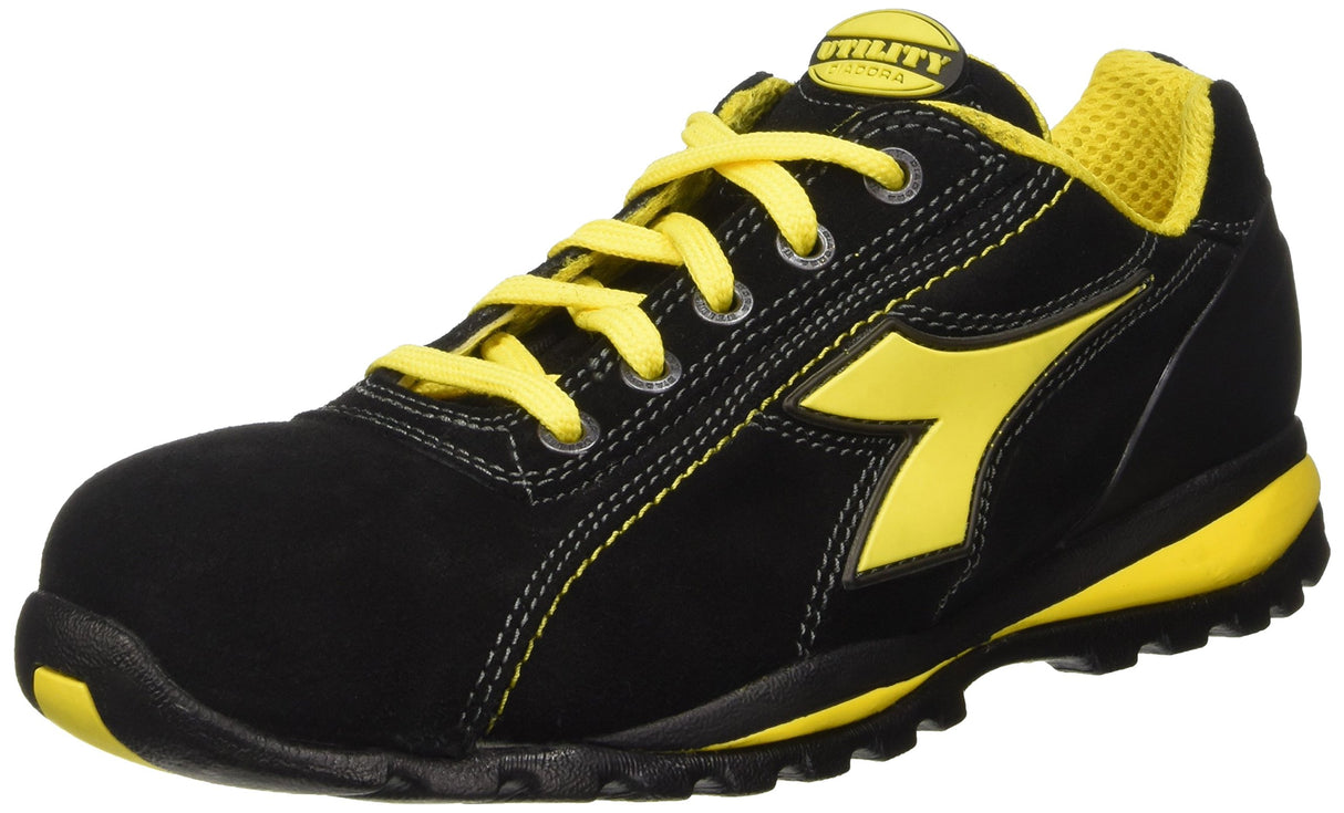 Utility Diadora GLOVE LOW S1P HRO SRA, zapatos de trabajo Unisex Adulto, NEGRO, 45 EU