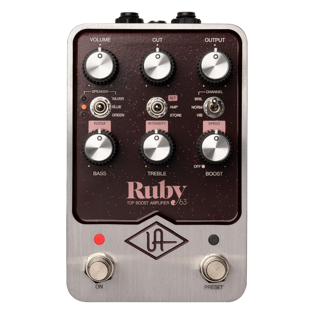 Universal Audio Ruby '63 Top Boost Amplifier Pedal