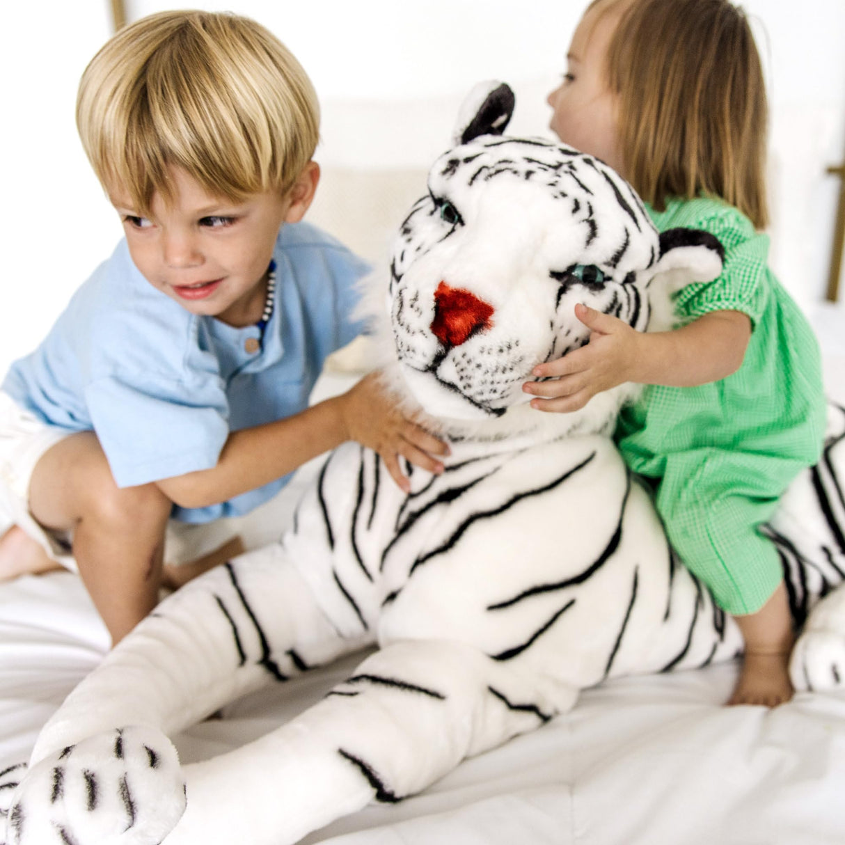 Melissa & Doug White Tiger Giant Juguete de Pluche