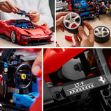 LEGO Technic Ferrari Daytona SP3, Maqueta de Súper Coche Rojo para Construir, Escala 1:8, Regalo Coleccionable para Hombres y Mujeres, Ultimate Car Concept 42143