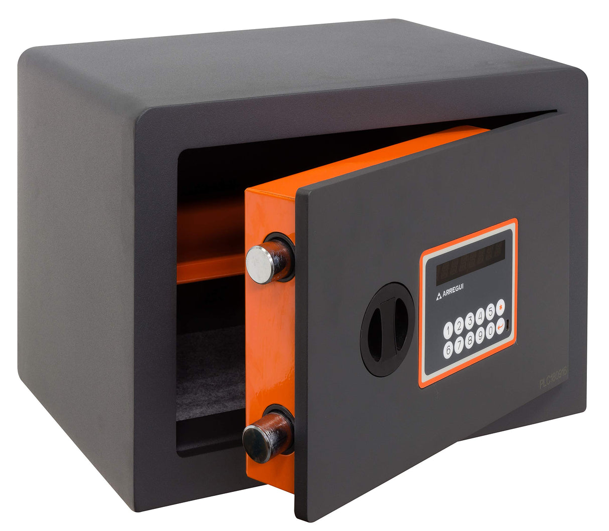 Arregui 180120 Fuerte de Acero Apertura Electronica de codigo | Caja para casa y Negocio, fácil de Usar, Alto Nivel de Seguridad, 25 x 35 x 25 cm