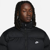 Nike FB7368-010 M NK TF CLUB PUFFER JKT Jacket Hombre BLACK/WHITE Tamaño L