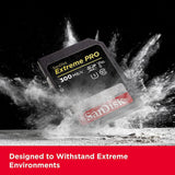 SanDisk 512GB Extreme Pro, Tarjeta de Memoria, SDXC, hasta 300 MB/s + RescuePro Deluxe, UHS-II Class 10 U3 V90