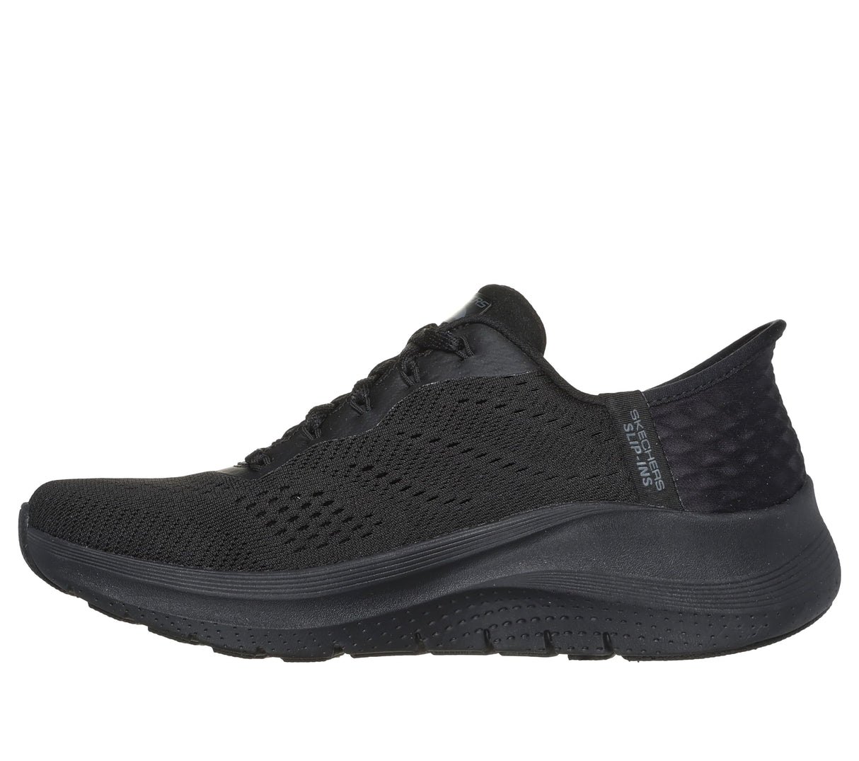 Skechers Arch Fit 2.0 Easy Chic - Tenis para Mujer, 01 Negro, 38.5 EU