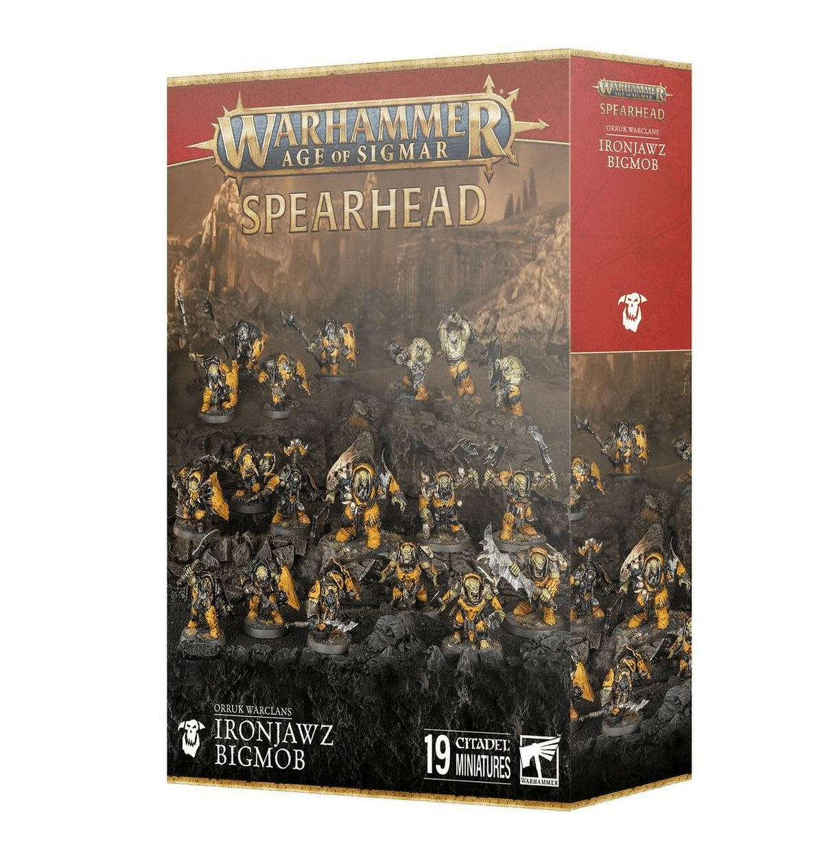 Warhammer Age of Sigmar SPEARHEAD ORRUK WARCLANS IRONJAWZ BIGMOB [Videojuego] [Videojuego] [Videojuego] [Videojuego] [Videojuego] [Videojuego] [Videojuego] [Videojuego] [Videojuego] [Videojuego]