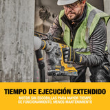 DEWALT Martillo Electroneumático Brushless 24mm SDS-Plus 18V XR , Unidad Sin Batería ni Cargador, DCH273NT-XJ