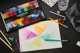 Lápiz de color tiza-pastel STABILO CarbOthello - Caja de metal con 60 colores