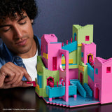 MEGA Squid Game La escalera Figura de acción, juego de construcción con 1707 Piezas, figura articulada con movimiento, para coleccionistas, HYL45