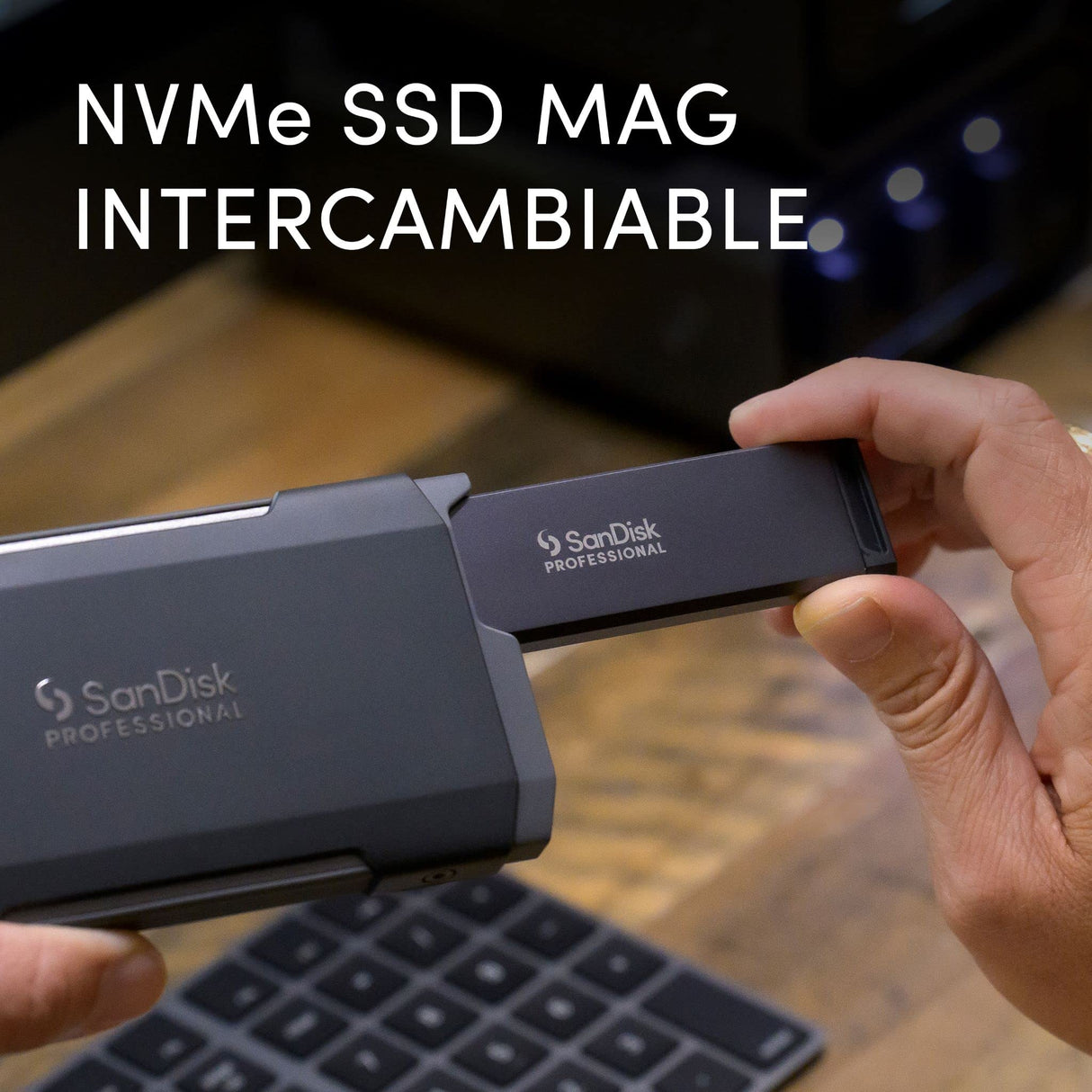 SanDisk Professional PRO-BLADE 4 To SSD Mag jusqu'à 3000Mo/s