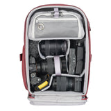 VANGUARD Veo Metro B20L MG - Mochila fotográfica para cámara objetivos y portátil de 14 pulgadas, magenta