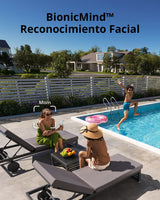 eufy Security eufyCam S330(eufyCam 3), Camara vigilancia WiFi Exterior, Camara vigilancia WiFi Exterior Solar, 4K resolución, Enfoque y visión Nocturna, sin Tarifa mensual, Conjunto de Dos cámaras