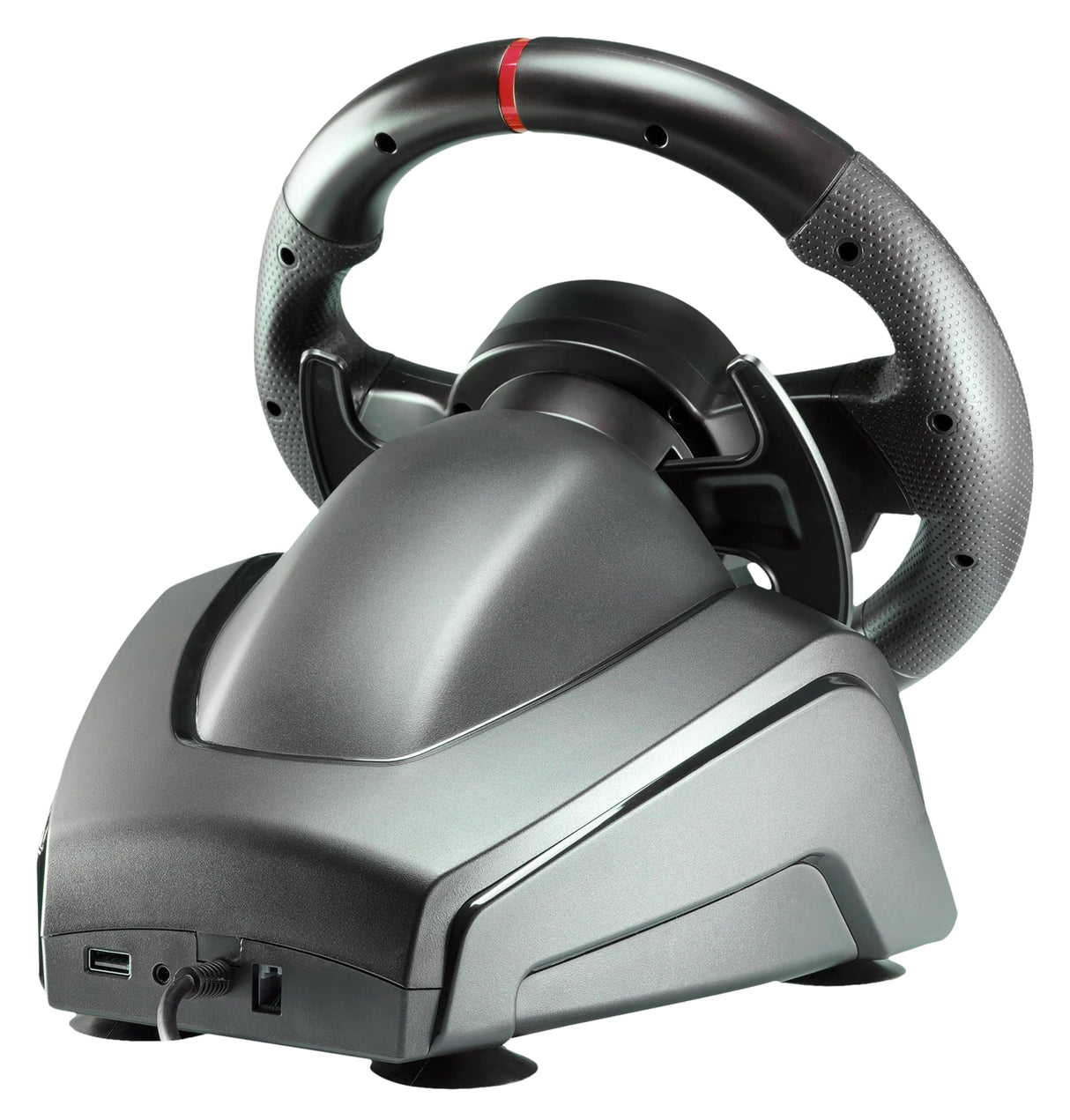 Superdrive - Volante de carreras SV650 con pedales, cambio y vibración - Xbox serie X/S, Switch, PS4, Xbox One, PC, PS3 (programable para todos los juegos)