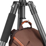 Vanguard Vesta GO 264CV12 - Trípode de Viaje de Carbono, rótula de vídeo