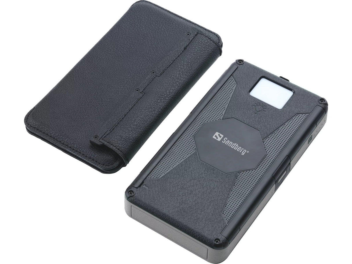 Sandberg Solar 6-Panel Powerbank 20000mAh Cargador Solar Negro