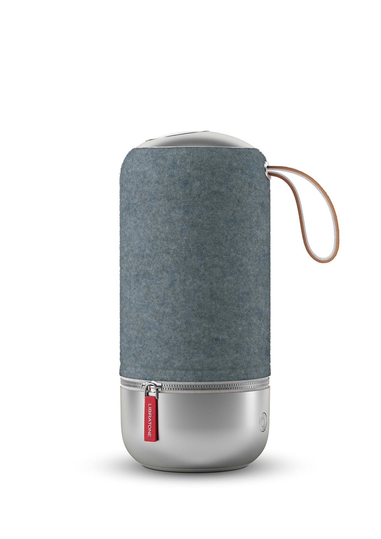 Libratone Zipp Mini Edición Copenhagen - Altavoz inalámbrico con Bluetooth (Multiroom, SoundSpaces, AirPlay, Bluetooth, DLNA, WiFi), Stahl Azul