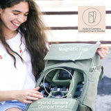 BREVITE The Runner Mochila, Verde, 18L US Unisex Adulto