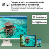 LG 27U511SA-W - Monitor MyView 27", Panel IPS, (1920 x 1080), 100Hz, 5ms (GtG), WebOS 23, sRGB 99%, Ajuste en Inclinación (Eje Horizontal), Blanco