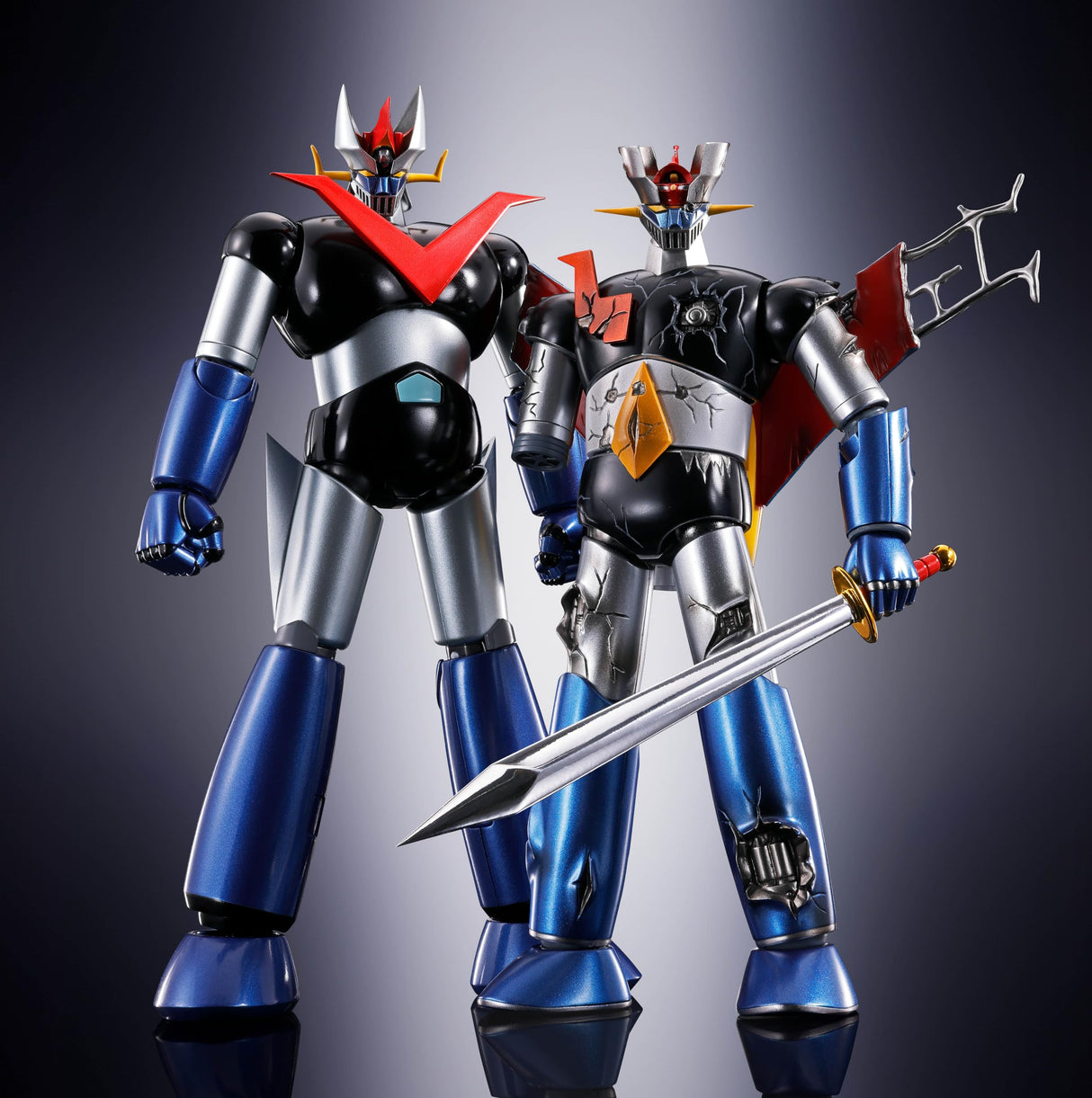 TAMASHII NATIONS Gx-105d Mazinger z -kakumei shinka- Damaged Ver. Fig. 16,5 cm Mazinger z Soul of chogokin