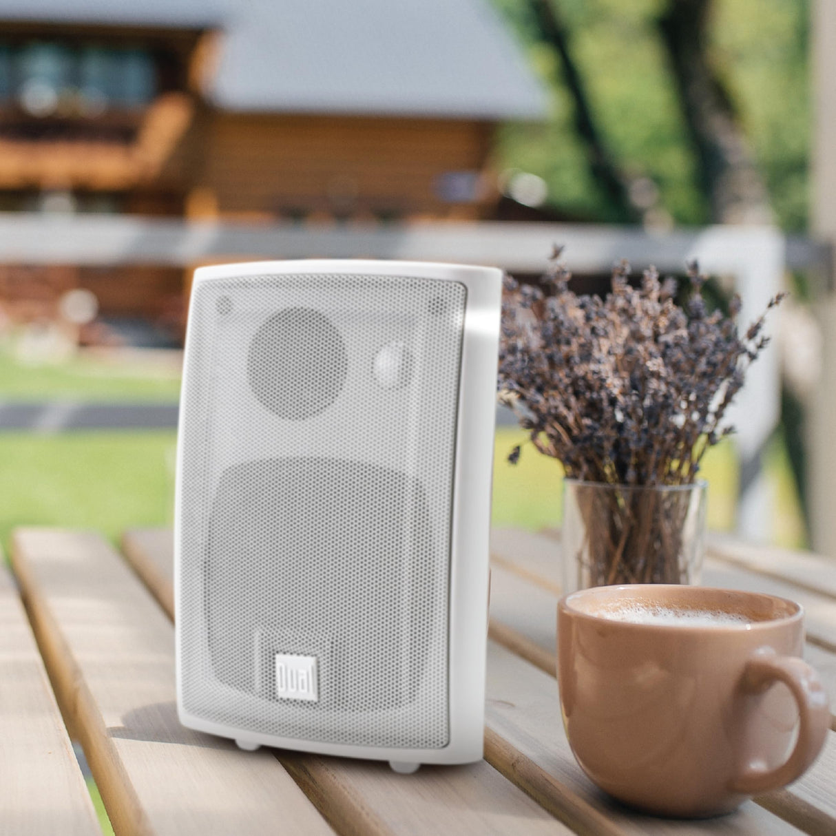 Dual LU43PW - Equipo de Altavoces de 50W, Blanco