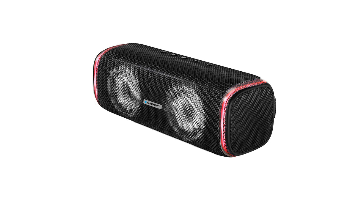 Blaupunkt BLP3920 Altavoz Bluetooth Portatil, Acuatico, 10W, Subwoofer, 8h de Batería, USB, AUX