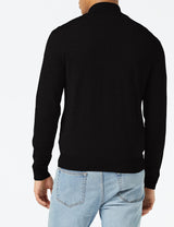 Armani Exchange Pullover Sweater Suéter para Hombre, Negro, XL