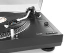 TechniSat TECHNIPLAYER LP 300 - Tocadiscos profesional USB (con función Scratch y digitalización, velocidad de rotación: 33/45 rpm, accionamiento directo controlado por cuarzo), color negro