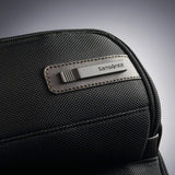 Samsonite Kombi - Mochila de negocios, Negro/Marrón, 17.5 x 12 x 7-Inch, Kombi - Mochila de negocios