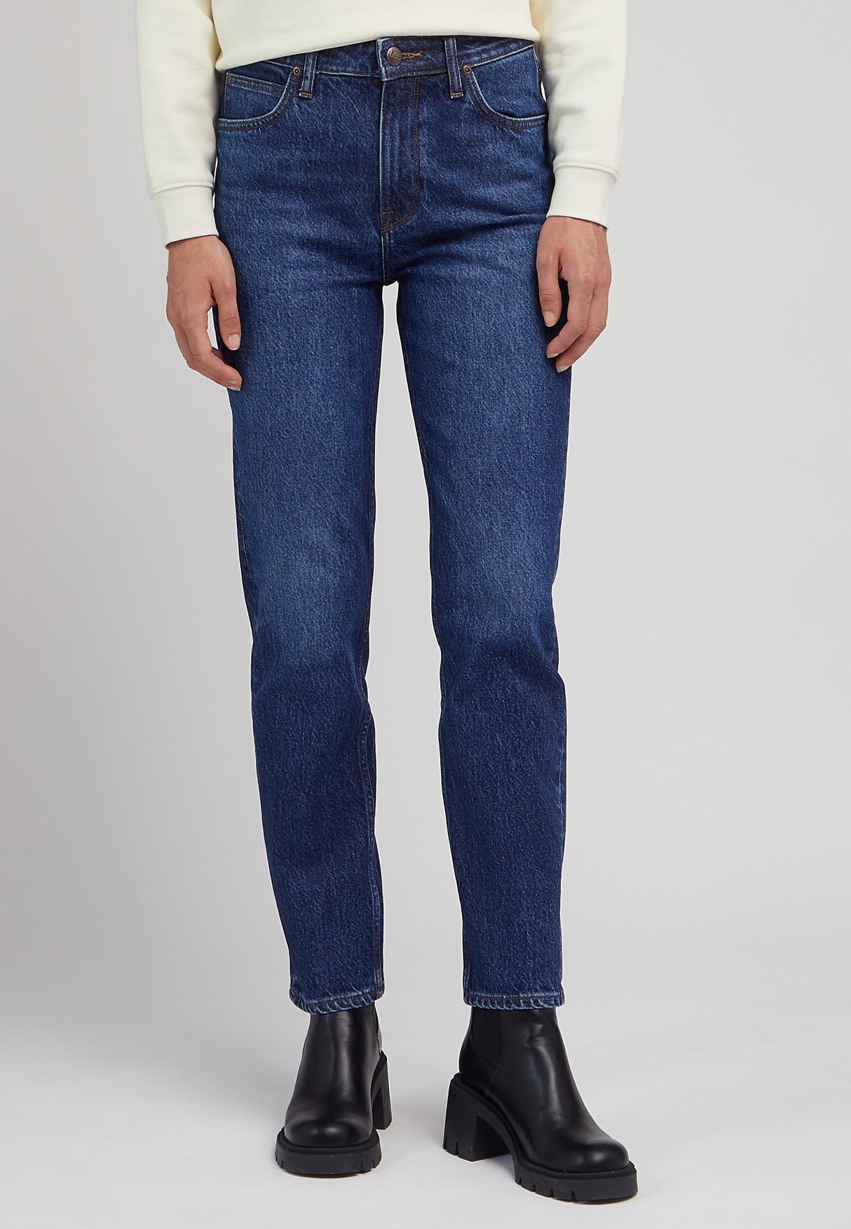 Lee Carol, Jeans Mujer, Azul (Dark Humor), 24W / 31L