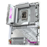 GIGABYTE Placa Base Z890 AORUS Elite X Ice - Compatible con procesadores Intel Core Ultra (Serie 2), 16+1+2 Fases VRM, hasta 9500MHz DDR5 (OC), 1xPCIe 5.0 + 4xPCIe 4.0, Wi-Fi 7, LAN 2.5GbE