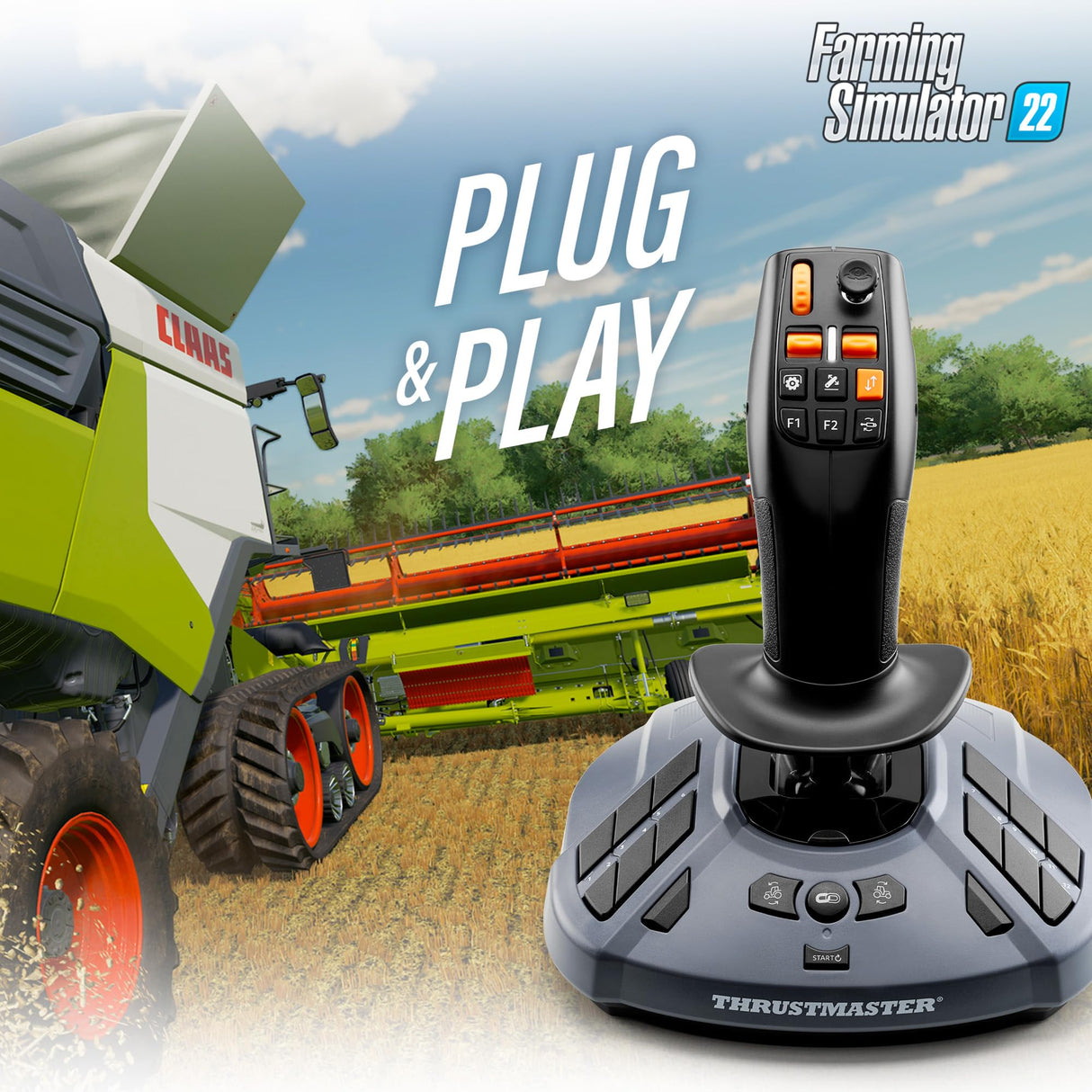 Thrustmaster SimTask FarmStick - Joystick Multifuncional para Farming