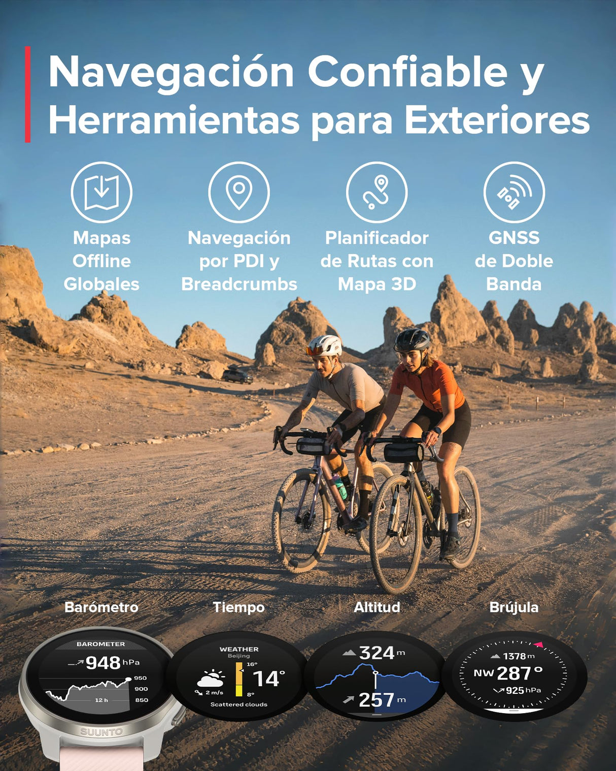 SUUNTO Race S Reloj Correr con Pantalla Táctil AMOLED, Reloj Deportivo GPS de Doble Frecuencia, Seguimiento de HRV y Sueño, Plan de Entrenamiento Basado en IA, Mapas Offline Gratuitos