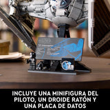 LEGO Star Wars Interceptor Tie Maqueta para Adultos de Construcción Ultimate Collector Series, Caza Estelar para Exponer y Coleccionar, Regalo para Hombres y Mujeres Fans de UCS 75382