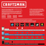 CRAFTSMAN CMXEVBE18595 Aspiradora húmeda y Seca de 16 galones, 6.5 CV, aspiradora Resistente con 4 Bolsas de Recogida de Polvo y Accesorios