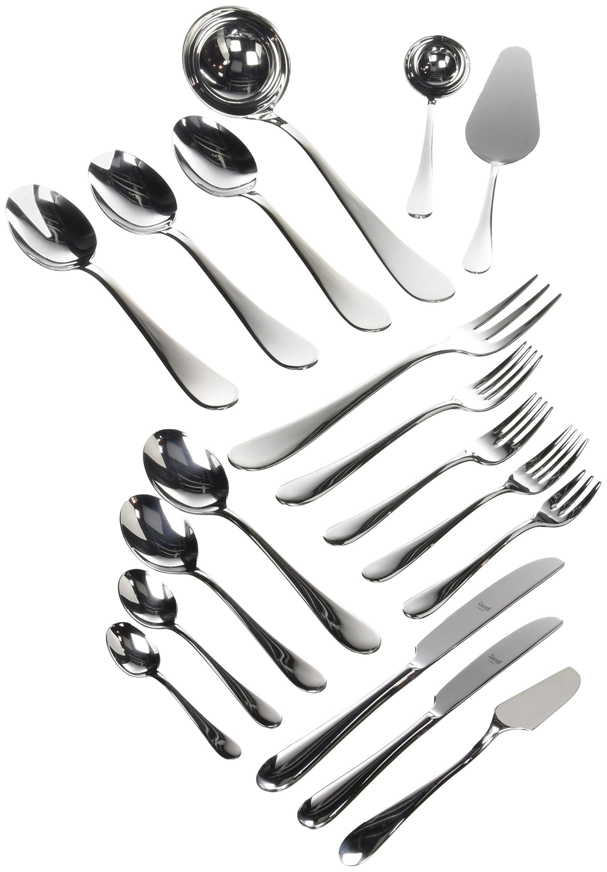 Mepra 103422151 - Cubertería Especial unificada, Color Plateado