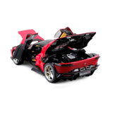 Burago- Maqueta Coche, Color Rosso Corsa 322 (78084)