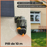Technaxx TX-290, cámara de Seguridad de cúpula PT 4G para Exteriores con Panel Solar de 5W - PTZ de 360°, vídeo FullHD de 4 MP, visión Nocturna, detección de Movimiento PIR, IP65, Audio bidireccional