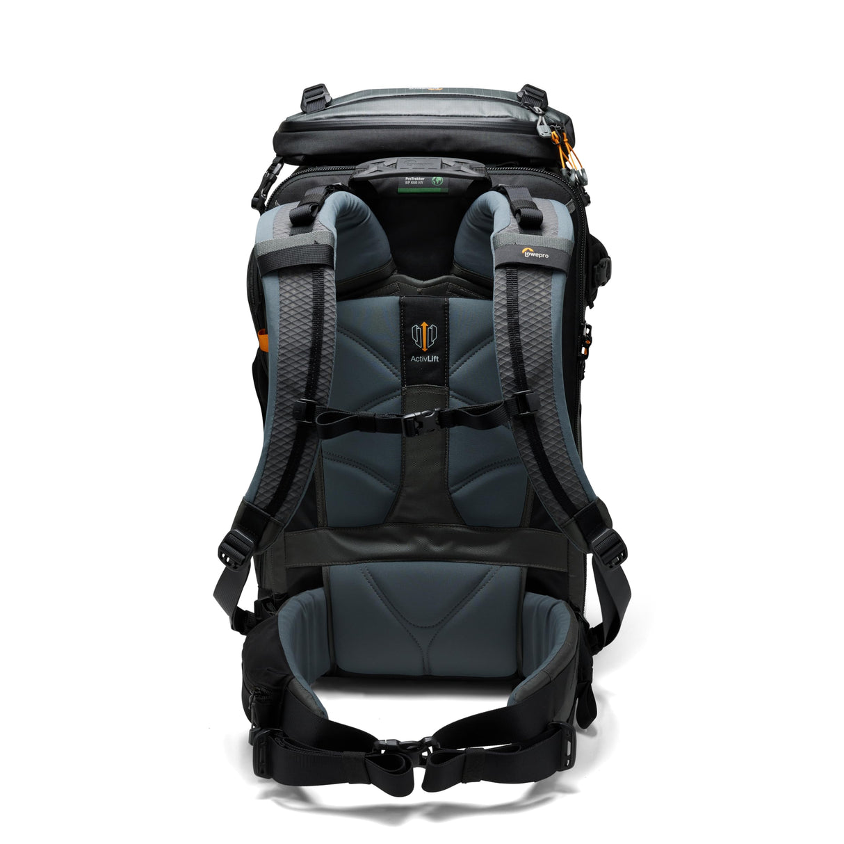 Lowepro Pro Trekker BP 650 AW II, Outdoor Camera Backpack with Recycled Fabric, Fits 800mm Lenses, Weatherproof Cover, Mirrorless/DSLR Camera Case, Black/Dark Grey, Coated Main Fabric, Sealed Zippers