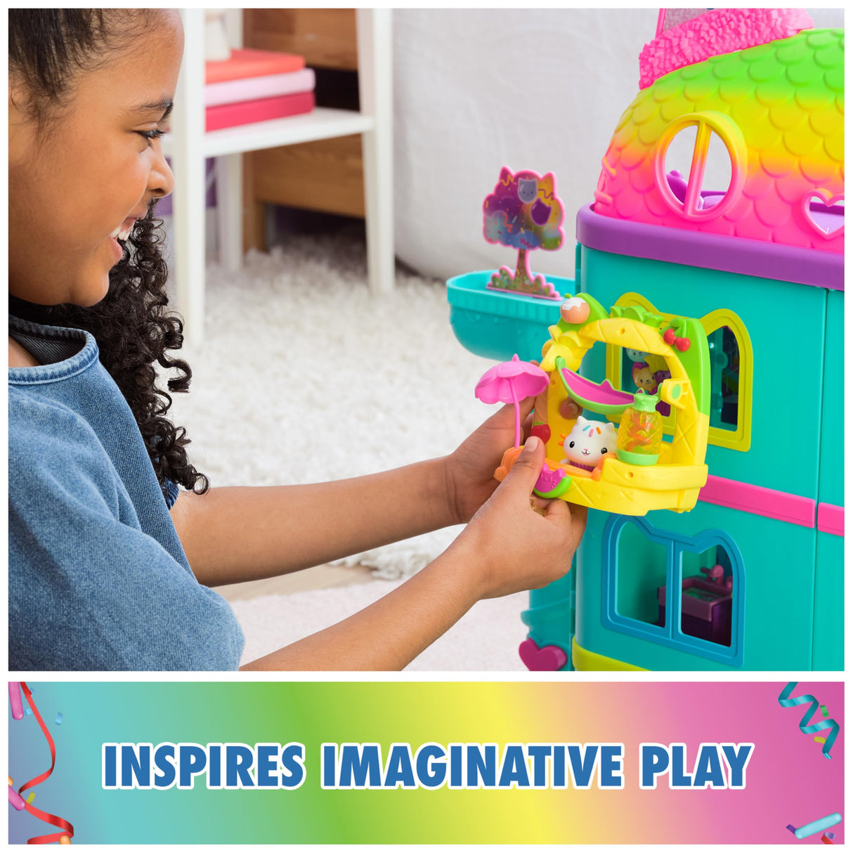 Gabby's Dollhouse Playset BlcnyCkysFrtySmthePrtySt