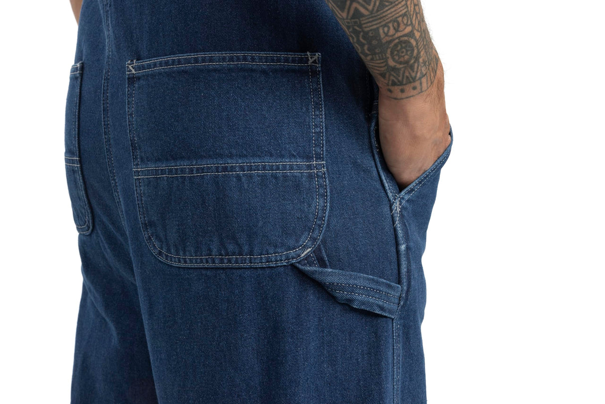 Carhartt Loose Fit Denim Bib Overall, Peto vaquero en general Hombre, Darkstone, 46W / 30L