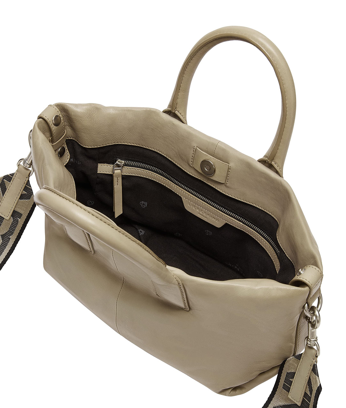Liebeskind Puffy Chelsea, S Mujeres, Gris francés-8253, Small