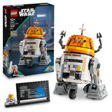 LEGO Star Wars 75416 Droide Astromecánico Chopper (C1-10P) - Juguete de Ahsoka - Figura Articulada - Cabeza Móvil Activada por Palanca y Extremidades Ajustables - Regalo para Niños y Niñas de 10+ Años