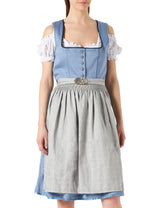 Stockerpoint Dirndl Ines Vestido para ocasión Especial, Gris Azulado, 40 para Mujer