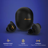 Divacore - AntiPods 2 - Auriculares 100% inalámbricos - Aislamiento Total de Sonido - Resistente al Agua - Funda de Carga magnética - Compatible con Google Assistant y Siri - Negro