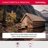 Samyang AF 12 mm F2.0 Fuji X - Enfoque automático Distancia focal fija ultra gran angular para Fujifilm X-Mount APS-C Fast para cámaras Fuji X Mount X-T4 T3 X-T30 X-T20 X-E4 XE3 X-Pro 3