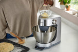 Kenwood Prospero+ KHC29A.O0SI - Amasadora, cuenco de acero inoxidable, 4,3 L, incluye juego de accesorios, 10 unidades + 3 ganchos y batidor, batidora de cristal, procesador de alimentos de 3 discos,